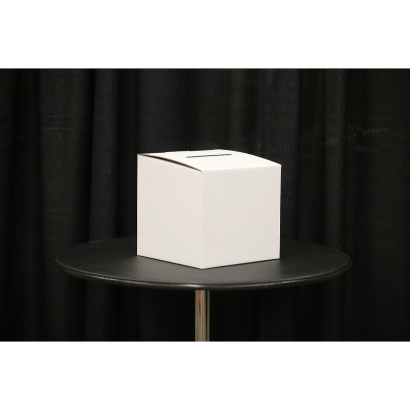 cardboard ballot box without header